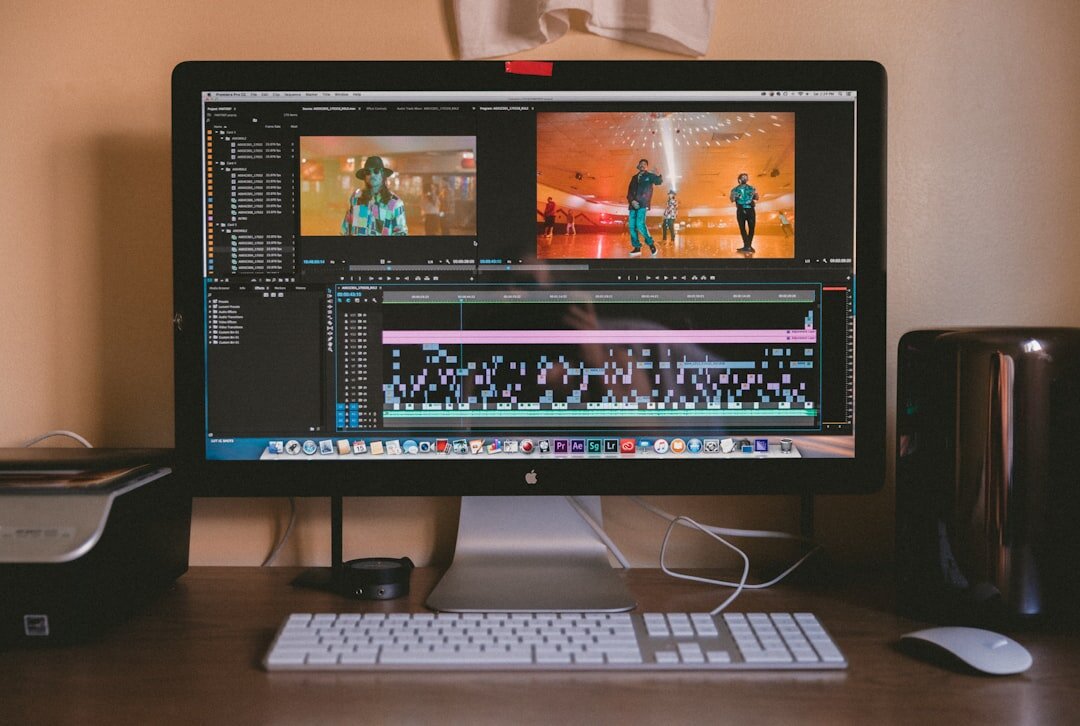 video editing software interface